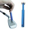 1 Set Golf Club Groove Sharpener with 6 Heads Compact Size Reusable 6-Tip Golf Club Re-Grooving Cleaning Tool