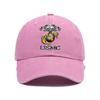 Leisure Multifunctional Usmc Printed Washed Baseball Cap, Suitable For Golf, Casual Wear, And Outdoor Activities, Neutral Golf