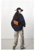 Unisex Korean Style Trendy Square Crossbody Bag Neutral Shoulder & Phone Envelope Bag