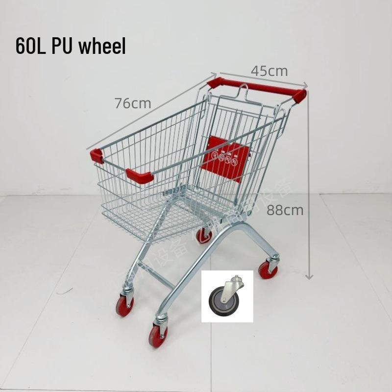 European Shopping Cart for Supermarkets, Malls, and Grocery Stores