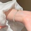 Hetian Jade Shi Jia Pearl Women's High-End Versatile Chinese Style Bracelet