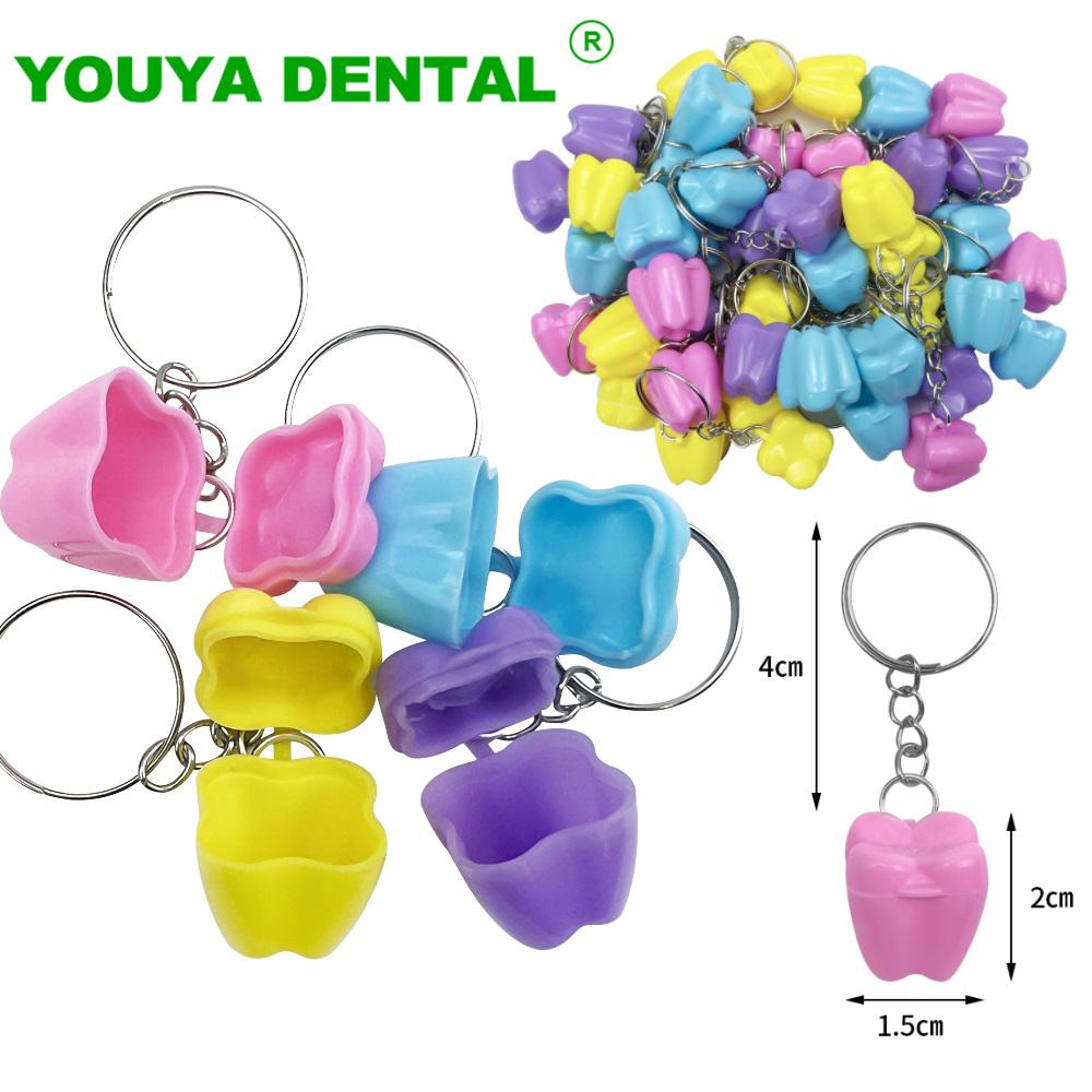 50pcs Baby Tooth Storage Box Tooth Fairy Milk Teeth Box Children's First Tooth Souvenir Save Container Deciduous Tooth Organizer