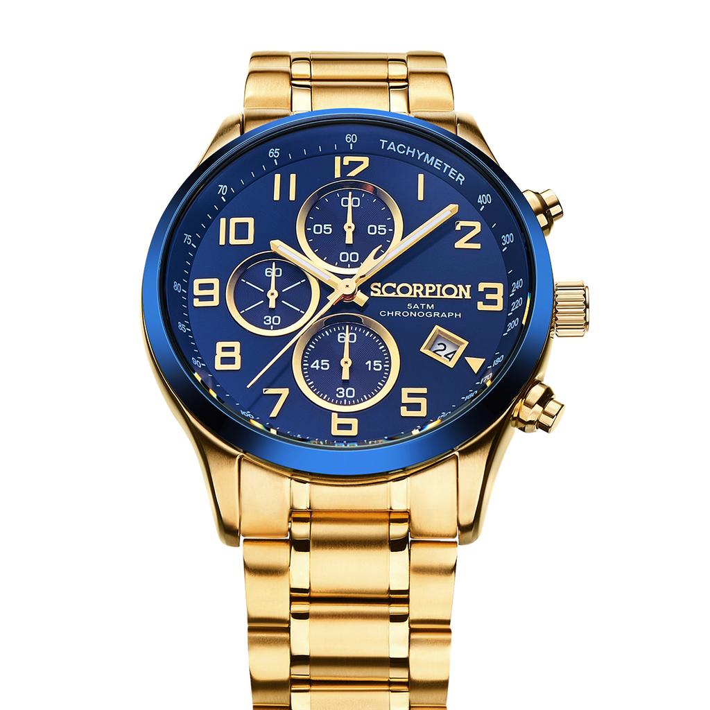 Seukolpion Neith Chronograph Metal Watch Sp3348M-Gbu