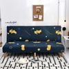 Armless Sofa Cover, Fully Enclosed Integrated Sofa Cover, Foldable Sofa Bed Cover, Fabric, Double and Triple Bed, Dust-proof