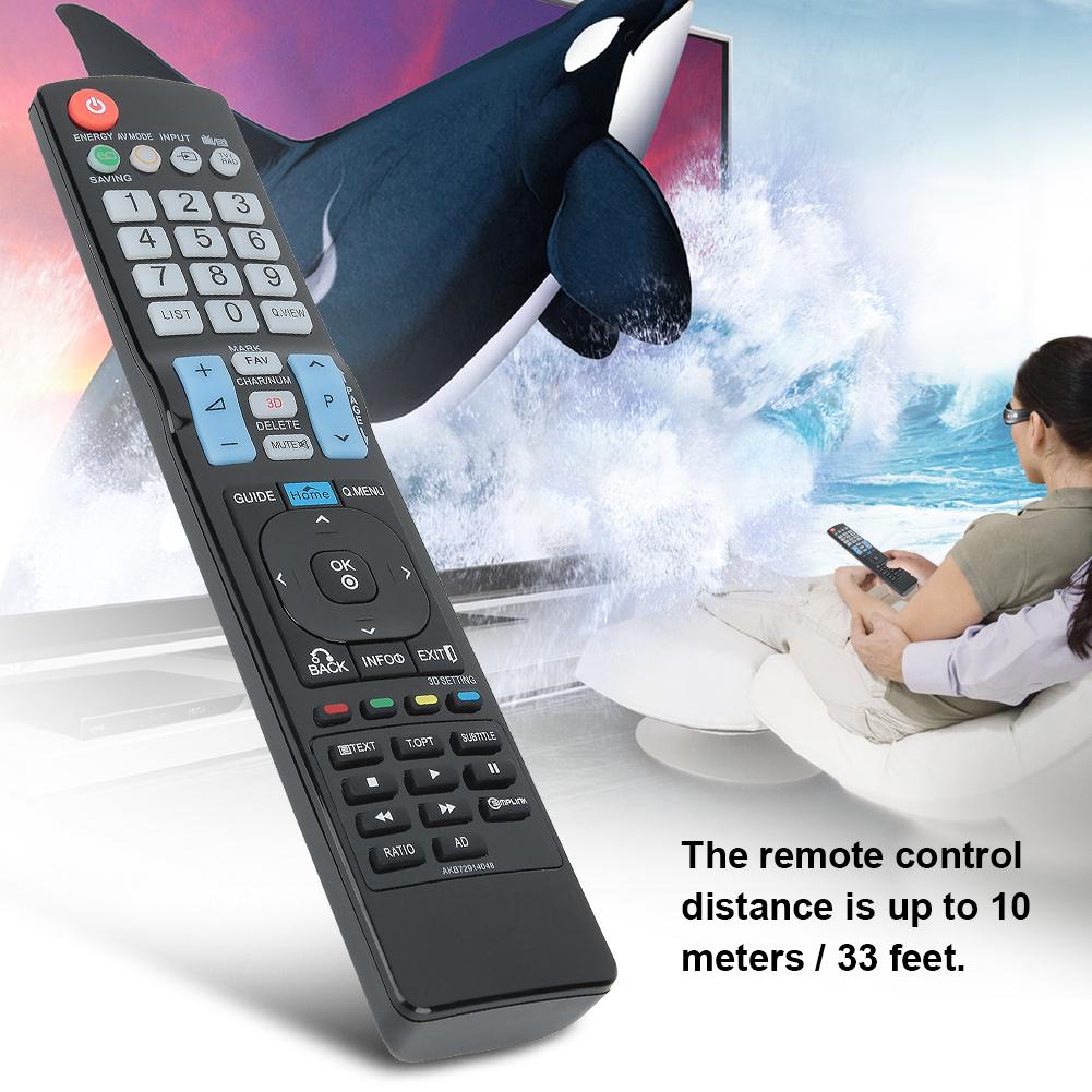 For LG AKB72914048 TV 10 Meters Remote Control Distance Replacement Remote Control