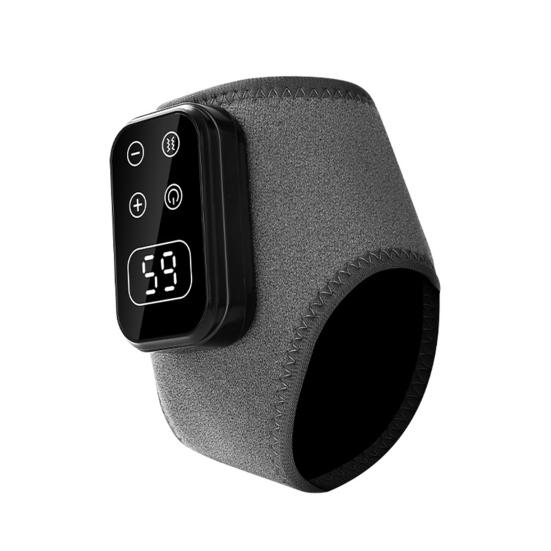 

Массажер для лодыжек и стоп 3-в-1 Тепловая, вибрационная и компрессионная терапия Облегчение боли при невропатии Грелка Подарок для здоровья для родителей, друзей серый