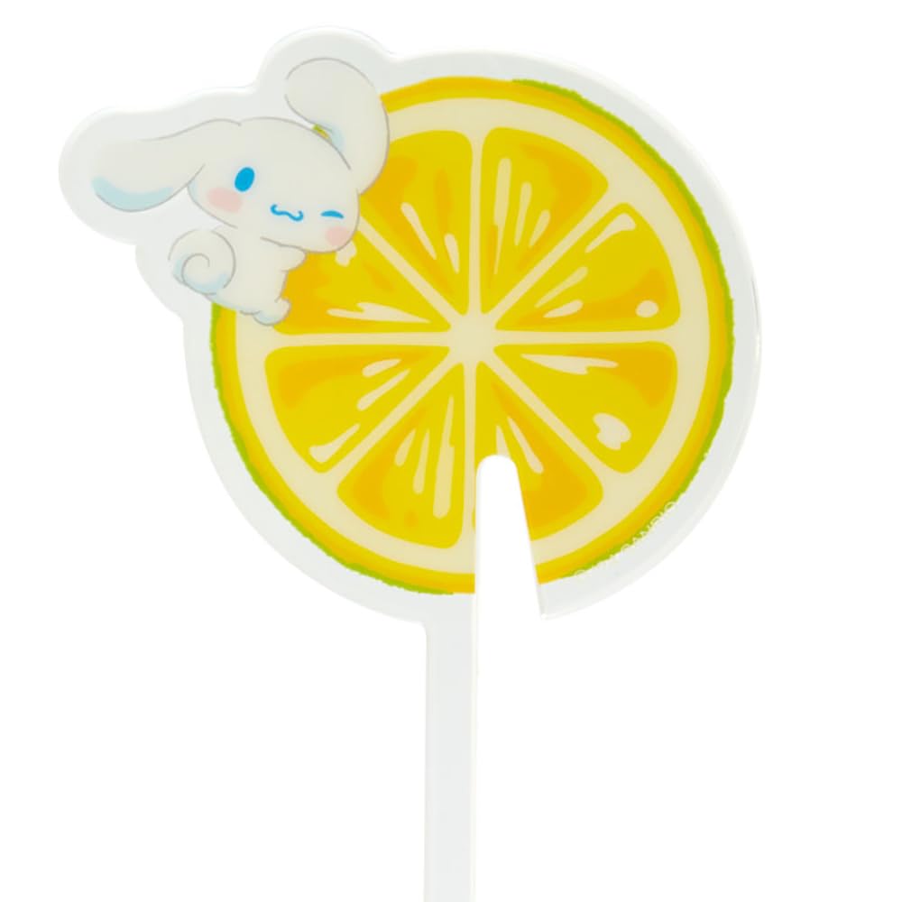 Sanrio Decorative Muddler Colorful Fruit Cinnamoroll Cinnamon Cinnamoroll X X Cm Character 116122 17.6 6.6 0.5