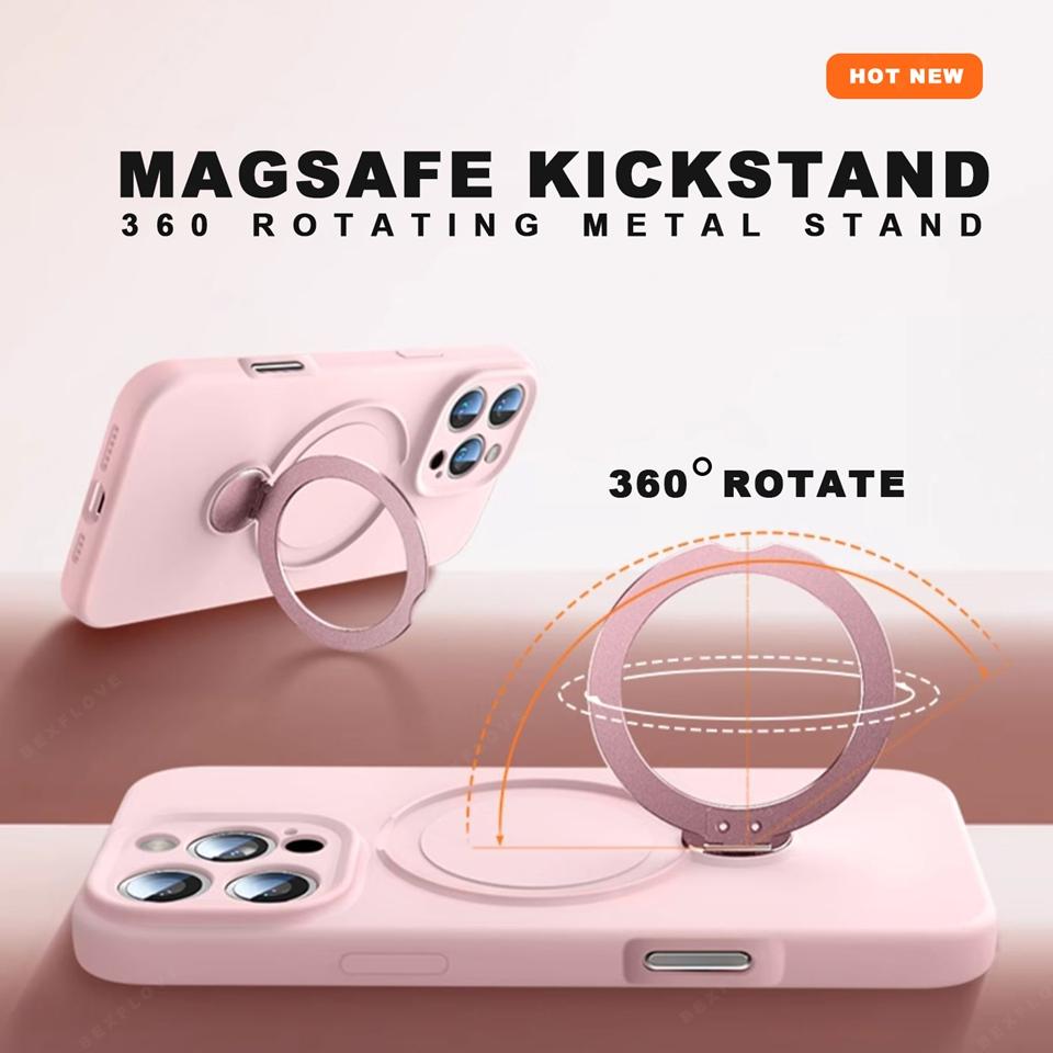 Magnetisches Flüssigsilikon-Lanyard-Handyhülle Für iPhone 16 Plus 13 15 14 16 Pro Max Magsafe Ladekabel-Schutzhülle Weiche Abdeckung