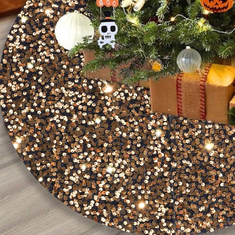 Christmas Tree Skirt Decorations Round Tree Base Home Farmhouses Office Decors