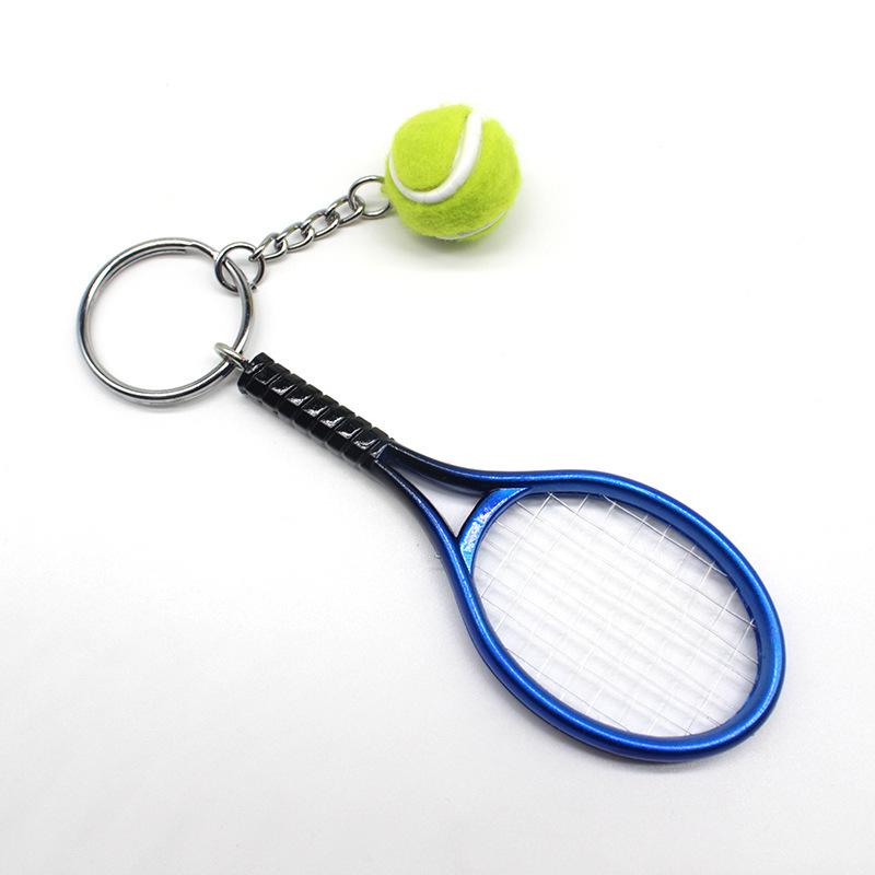New Tennis Keychain Pendant: Sports Tennis Gift