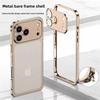 High Quality Metal Camera Lens Frame Bumper Mobile Phone case for iPhone 13 14 15 16 17 Pro 17pro Max case Matel Aluminum