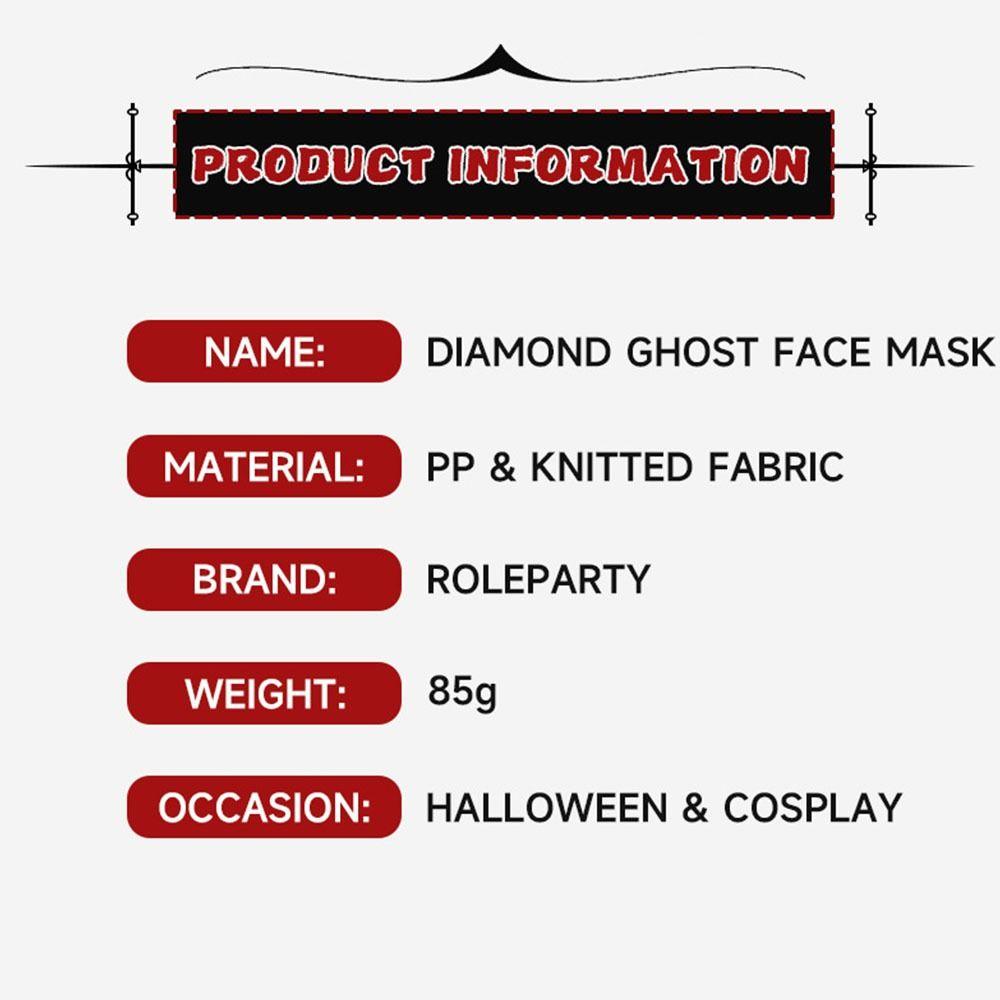 with  Halloween Cosplay Mask Masquerade Masquerade Mask  Makeup Ball Costume Props