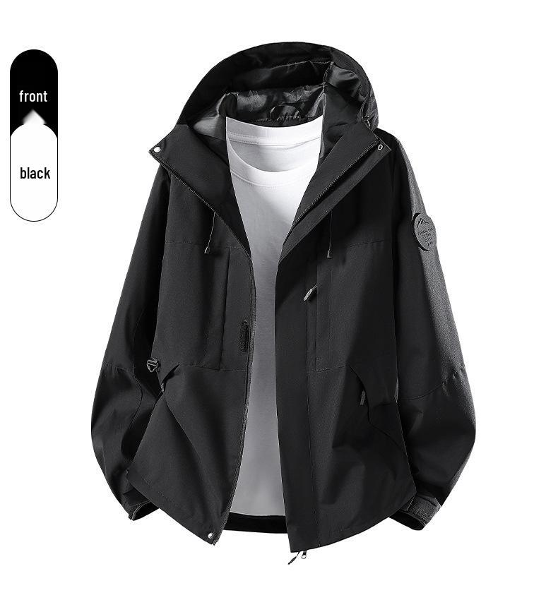 Couple s Color Block Mountain Climbing Windbreaker - Men s Thin, Breathable, Waterproof, Windproof Outdoor Jacket. 4XL