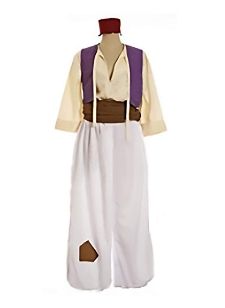 [MIRIPARIS] Aladdin and the Magic Lamp Cosplay Costume (XL) - Choose Your Size - Disney Tales from One Thousand and One Nights, Arabian Nights