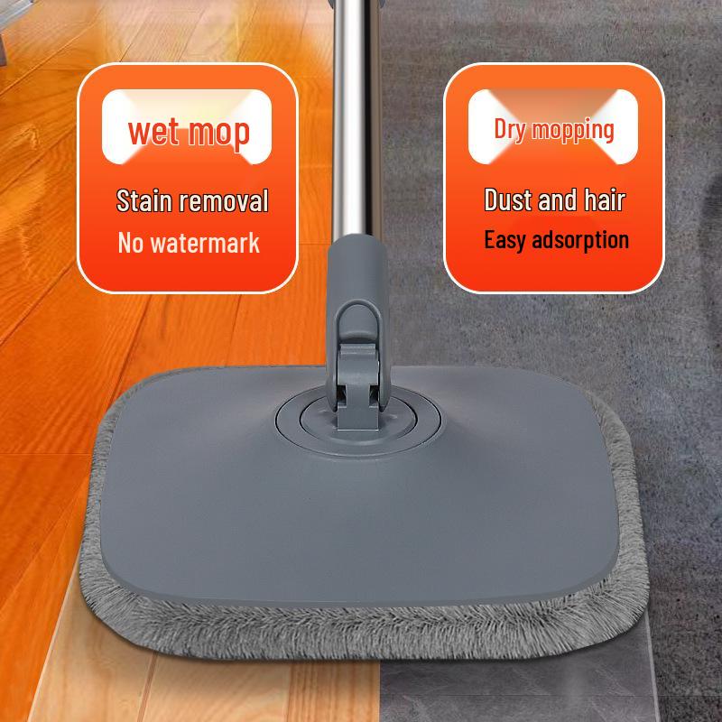 2025 Spin Mop: Hand-Free Cleaning with Wet/Dry Use and Clean/Dirty Separation