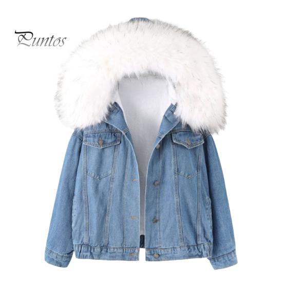 

Зимняя женская куртка с меховым капюшоном, утолщенный плюш, длинные рукава, карманы, застежка на пуговицы, карманы с клапанами, пальто короткое, ветрозащитное, теплое пальто M белый