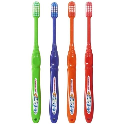 [.co.jp Exclusive] Dental Pro Tom & Jerry Toothbrushes for Ages 6-12 (Permanent Teething) - Set of 6 (2 Toothbrushes per Pack) with 2 Floss Picks
