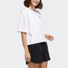 Adidas Neo W Fav May Tee 1 Casual Sports Striped Round Neck Short Sleeve T-Shirt Women Tops White GP7135