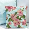 Flower Pillowcase 40x40 Double-sided Printing Cushion Cover 45 × 45 Bed Pillowcases for Pillows Children's Decorative Cushions
