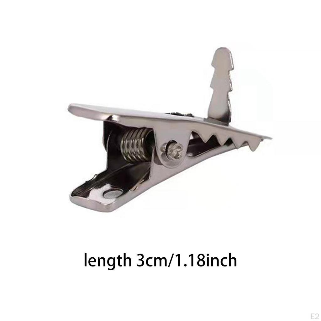 50 Pieces Christmas Tree Decor Clips Spring Clamps Practical Portable Easy to Use Durability Iron