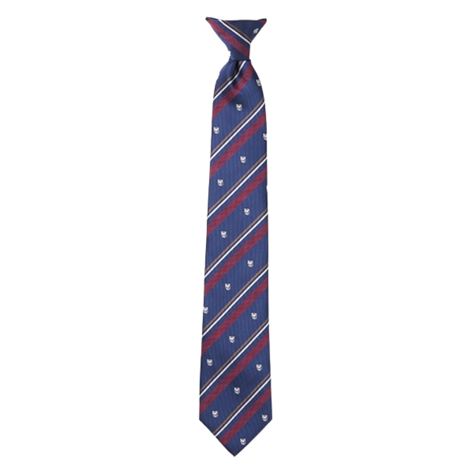 [Anby] Necktie 25T0618 Navy x Burgundy F
