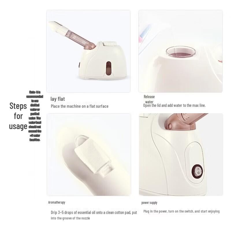 Jindao K33S Nano Hot Mist Facial Steamer CN Plug (adapter Included)