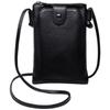 ESUNARTY Women's Genuine Leather Mini Crossbody Phone Bag