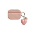 Simple solid color leather pattern for AirPods 1 apple bluetooth wireless headset cover pro1 protective cover 1/1 generation female
