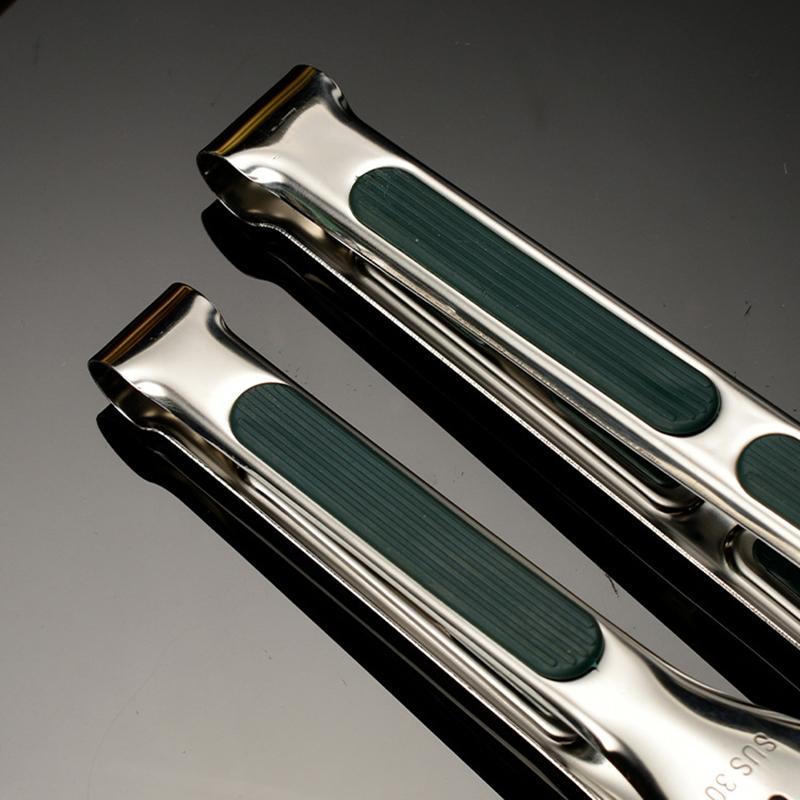 304 Stainless Steel Green Handle with Plastic Handle, Non-slip, Three Wire Clip, Healthy Cookware, Dessert and Bread
