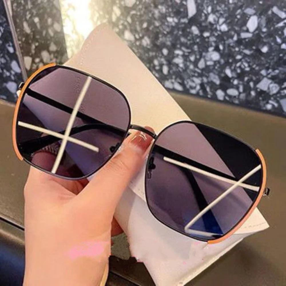 Women'S Oversized Sunglasses Fashion Gradient Shade Sunglasses Uv400 Outdoor Sports Sunglasses Men Glasses Eyewear Gafas De Sol