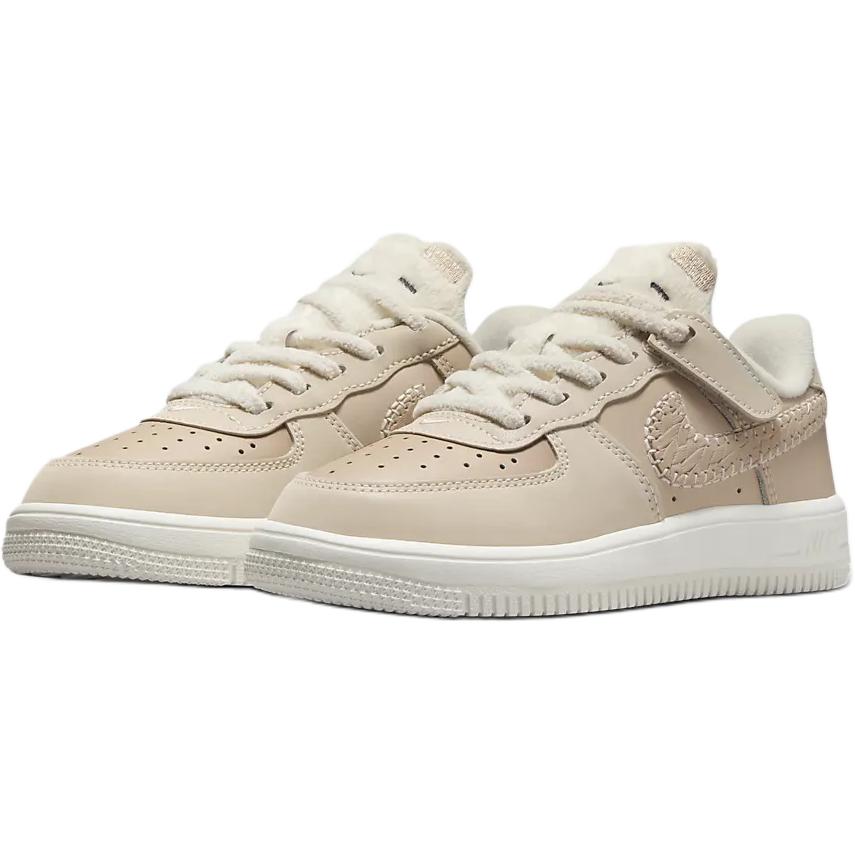 Nike Force 1 Low SE EasyOn PS Králičie Detské Tenisky Tan Sanddrift Sail FZ4514-100