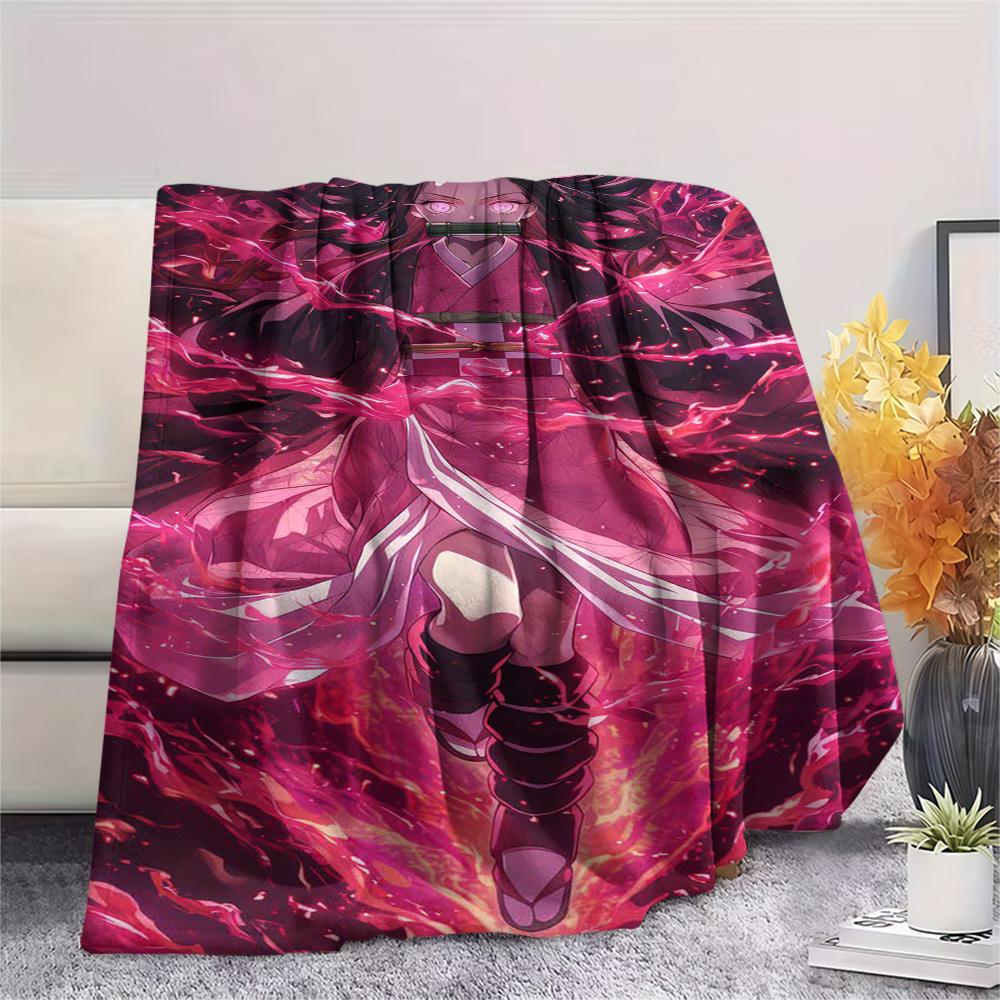 1 Pezzo Coperta in Flanella con Stampa Cartone Animato, Alta Qualità Confortevole per Tutte le Stagioni, Decorazione per la Casa, Calore e Comfort, Perfetta per Regalo di Natale Compleanno