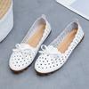 Fashion Flat Shoes 2025 Summer Sandals Flat Shoes Comfortable Women's Lace Breathable Bow Women's Shoes