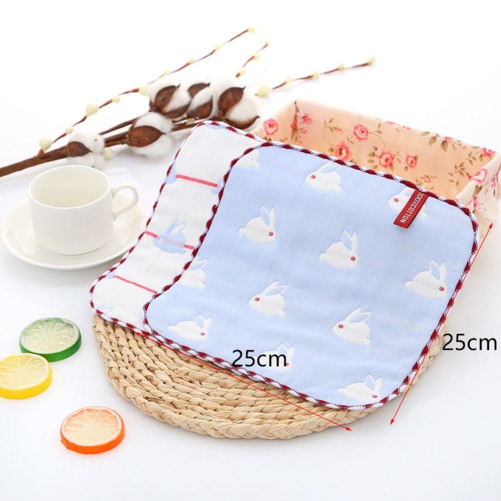 Feeding Burp Cloths Baby Face Towel Pure Cotton Children's Absorbent Handkerchief Baby Bath Towel