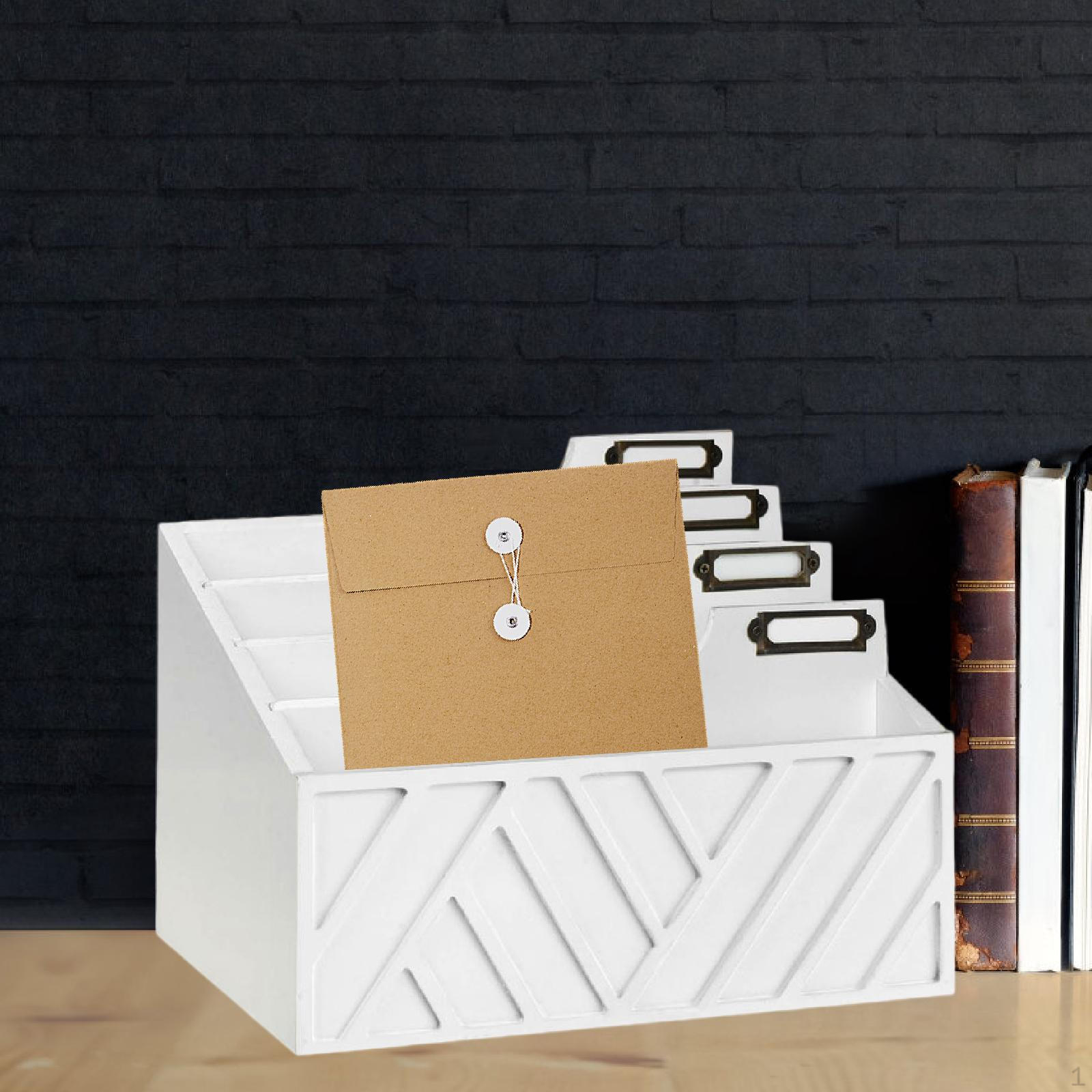 

Органайзер для документов, сортировщик почты, стойка для рабочего стола и прилавка белый