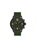 Men's Classic Fashion Quartz Watch, Green Round Dial, Triple-dial Display, Date Display, Swiss-made, Pointer-type Scale, Ideal T095.417.17.037.19