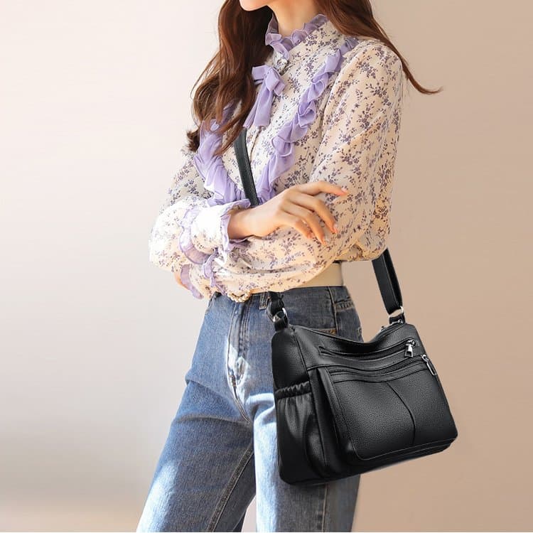 Neue Damen Schultertasche mit großer Kapazität Umhängetasche