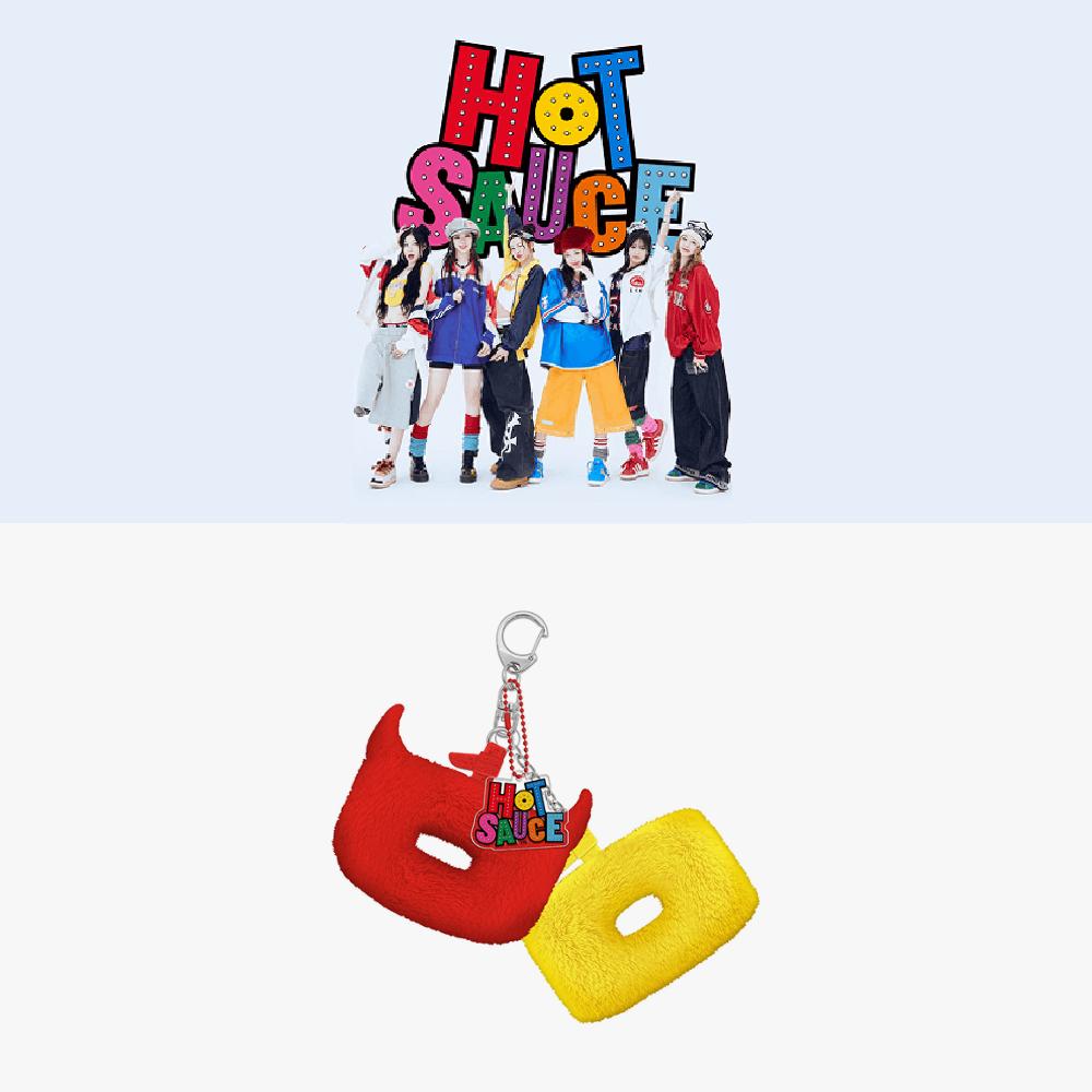 

BABYMONSTER HOTSAUCE Пушистый брелок