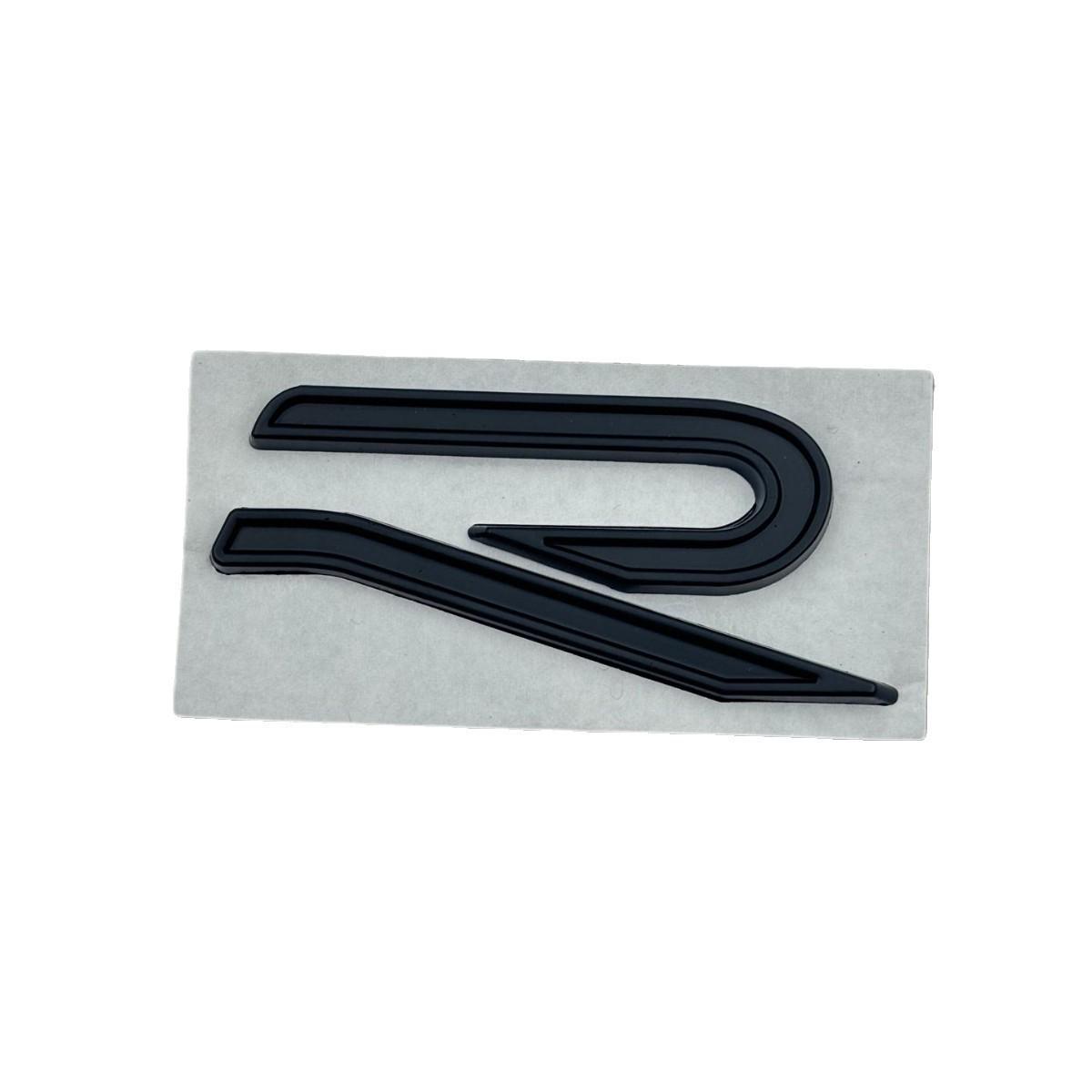 

Black Warrior Golf 8 R-Line Rear Emblem - GTI English Letters Car Modification