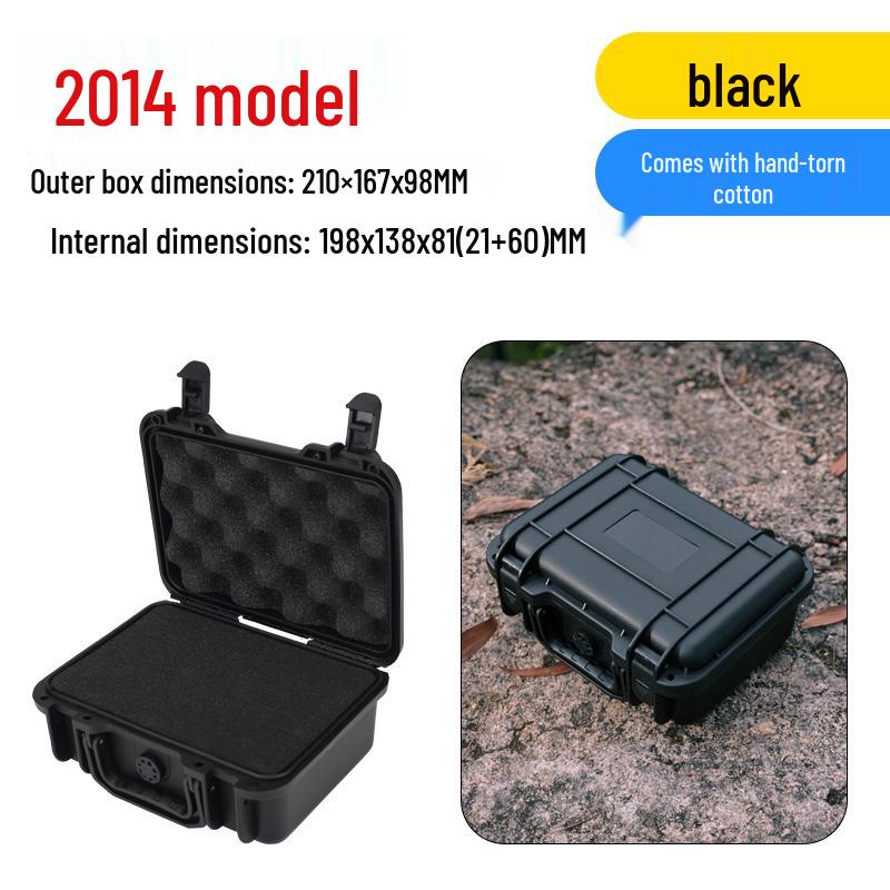 Waterproof Thickened Handheld Tool and Instrument Protection Box, Small Plastic Packaging Box