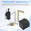 Stainless Steel Wall Mounted Hand Soap Dispenser Manual Soap Dispenser Hotel Liquid Soap Dispenser Home Bathroom Accessories