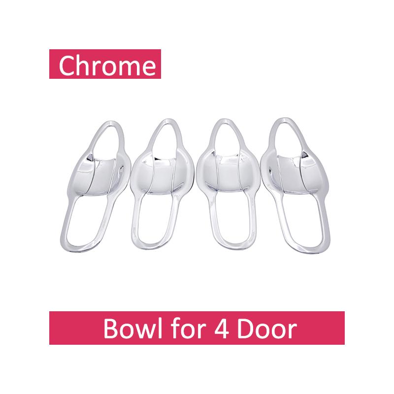 Chrome Handles Cover Trim for Toyota Camry Daihatsu Altis XV70 70 2018   Car Accessories Stickers Auto Styling
