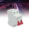DZ47‑63Z Miniature DC Circuit Breaker 2 Polos 1000V 10AMP Insulator for Solar Photovoltaic System DI