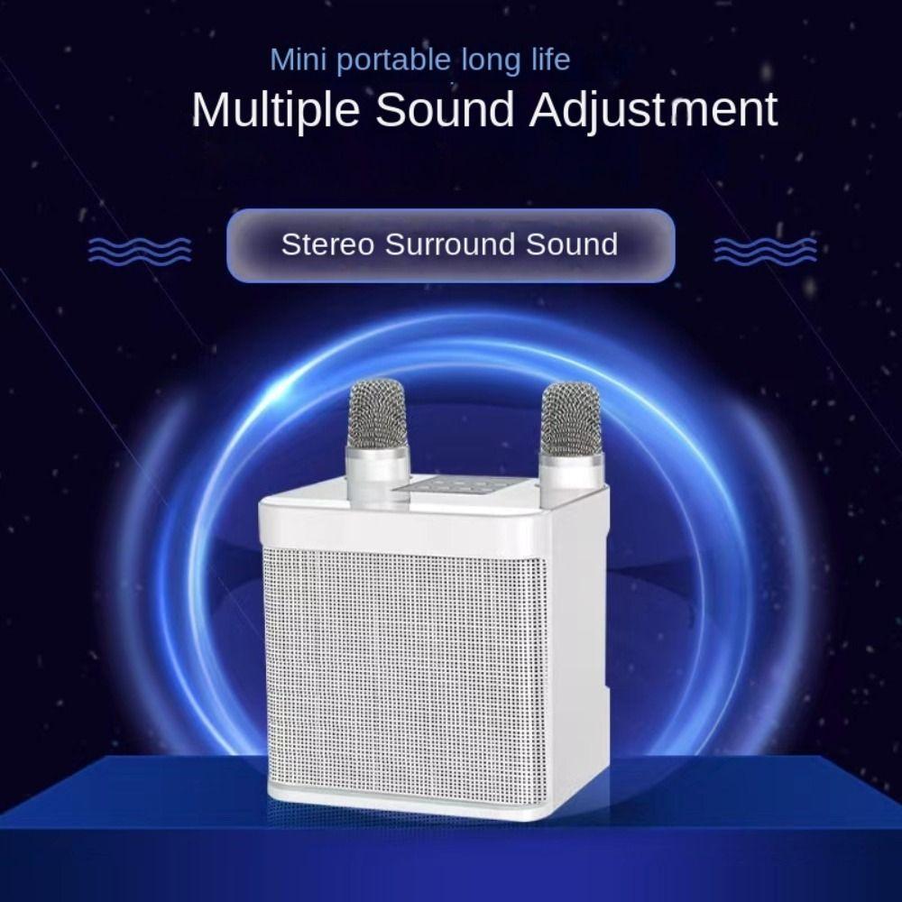 

2000mAh Bluetooth Speaker ABS Portable Audio Portable Audio Microphone