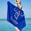 1PC Football Club Everton Beach Towel - Soft,  Absorbent Microfiber, Lightweight, Ideal for The Beach, Parties, Travel, Camping Fan Gifts