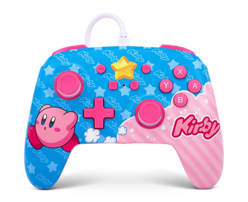 PowerA Enhanced Wired Controller for Nintendo Switch Kirby -