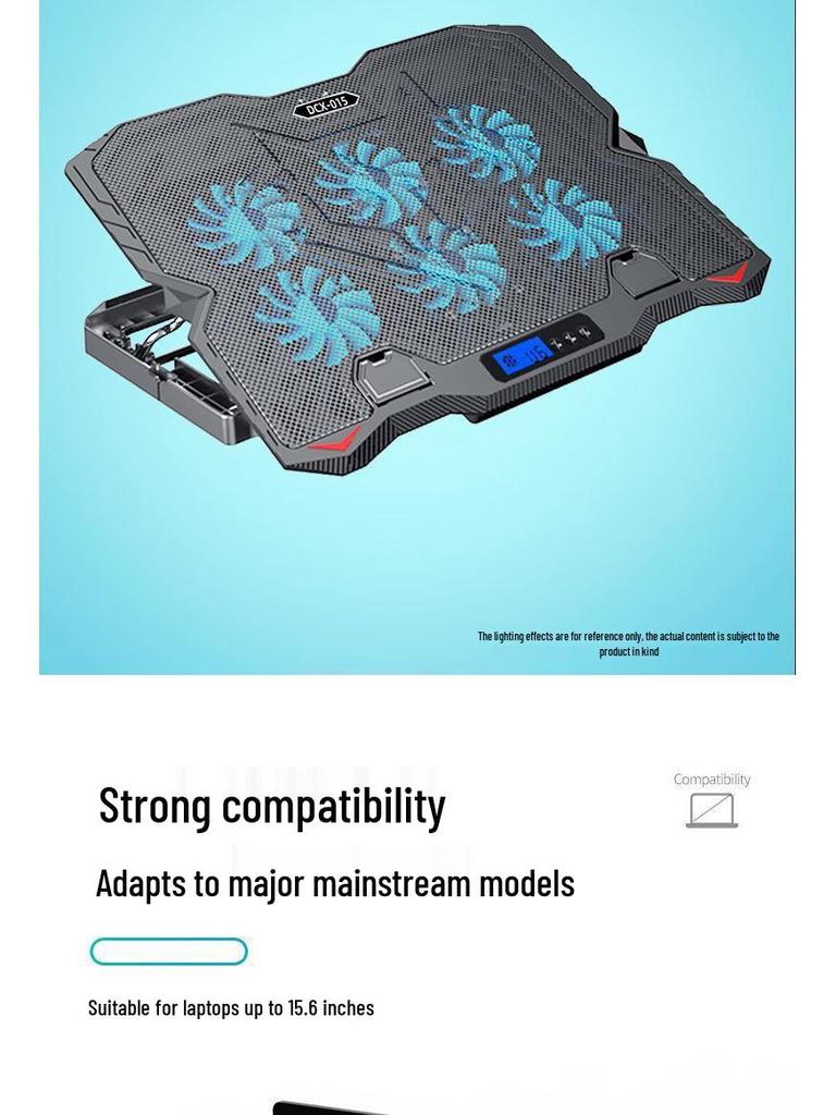 15.6 Inch Silent Gaming Laptop Cooling Stand with Fan