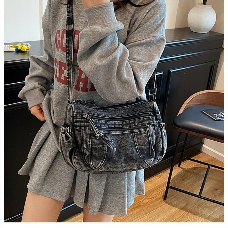 Denim Casual Women's Commuting Tote Bag