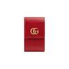 Portachiavi Portafoglio in Pelle Marmont Logo Oro Donna Rosso 523195-CAO0G-6433