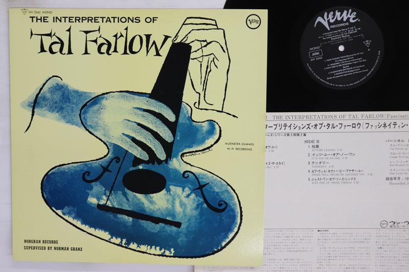 

LP Record TAL FARLOW Interpretations Of Tal Farlow MV2542 VERVE 1976 Japan Jazz Used